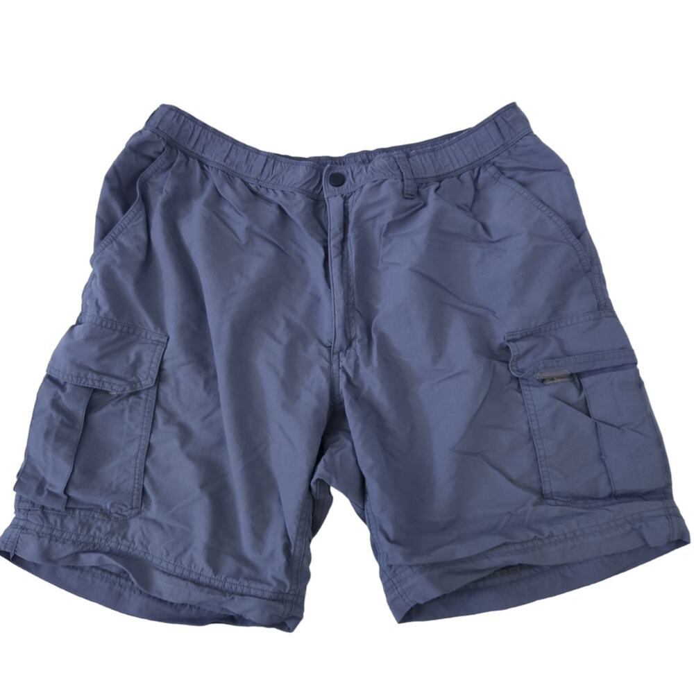 Gander Mountain Guide Series Nylon Shorts Gray Size 30 Men Hiking Outdoor Cargo